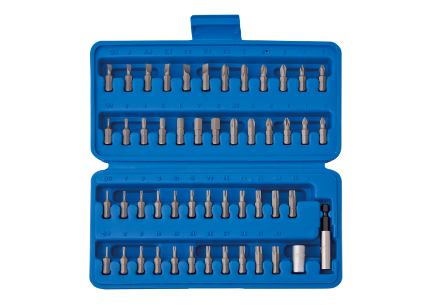 1050CQ.png 50PC 1/4" Hex Shank Driver Bit Set S2 Steel - Image 1