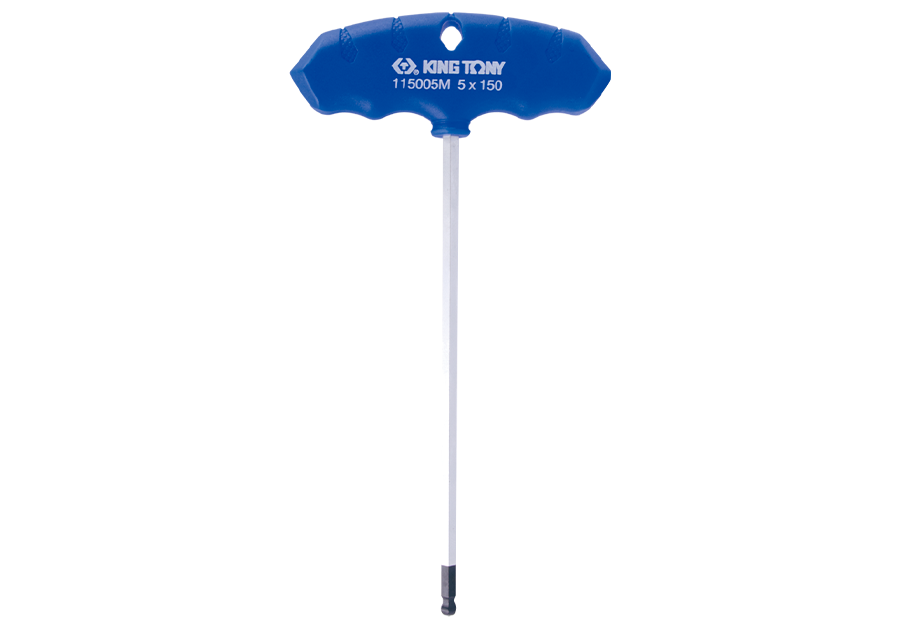 1150MR.png T-Handle Ball Hex Key H5 x 150MM - Image 1