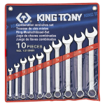 10PC Metric Combination Wrench Set 8–24MM - Professional Combination Spanner Set