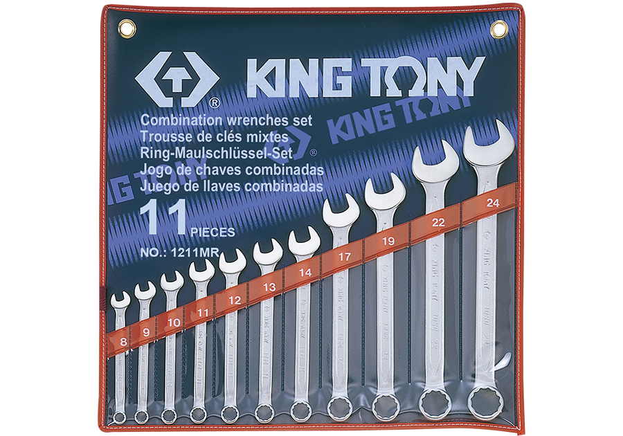 1211MR.png 11PC Metric Combination Wrench Set 8–24MM - Professional Combination Spanner Set - Image 1