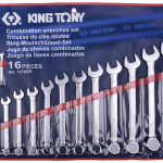 16PC SAE Combination Wrench Set 1/4"–1-1/4" Inch -  Professional SAE Spanner Set