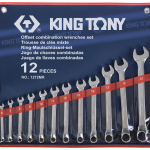 12PC Offset Combination Wrench Set 6-22MM