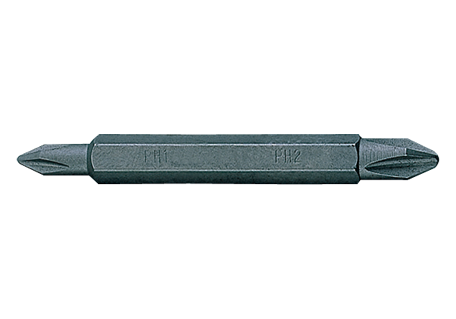 1360P.png 1/4" Double Phillips Head Bit PH2/2 60MM - Image 1