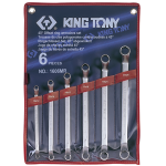 6PC 45° Degree Offset Box End Wrench Set Metric