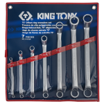 7PC 75° Degree Offset Box End Wrench Set SAE 1/4"-1-1/8"