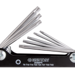 8PC Torx Wrench Set T9–T40 Knife Type Chrome