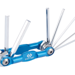 7PC Aluminum Folding Hex Key Set 1.5–6MM