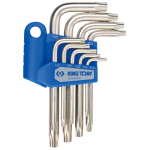 9PC Torx L-Wrench Set T10H–T50H Chrome