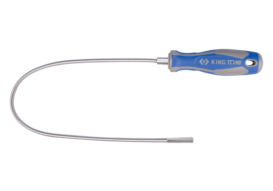 2121-Pick-Up-Tool-Flexible-Magnetic.png 12" Magnetic Flexible Pick-Up Tool with Strong Magnet and Grip Handle - Image 1