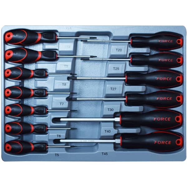 2137-Web-3-600x600-1.jpg 13PC Star Screwdriver Set T5–T45 – Professional Torx Screwdriver Set with Tool Trolley Tray - Image 1