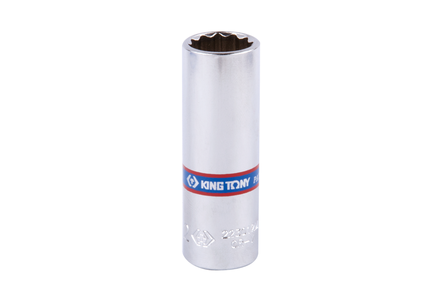 2230M.png 1/4" Drive Deep Socket 4.5MM 12PT Chrome - Image 1