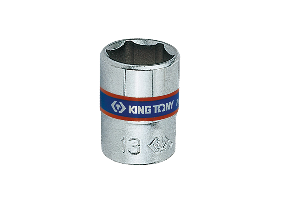 2335M.png 1/4" Drive Socket 7MM 6PT Chrome Vanadium Steel - Image 1