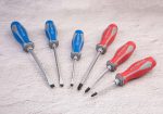 6PC Go Through Screwdriver Set - Chrome Vanadium Steel Heavy Duty Screwdriver Kit - Image 4