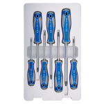 7PC TR Torx Screwdriver Set with Color Box - Tamper Resistant Star Screwdriver Kit