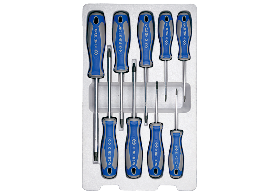 30319PR.png 9PC Torx Head Screwdriver Set - Professional Torx Star Screwdriver Set T8–T40 - Image 1