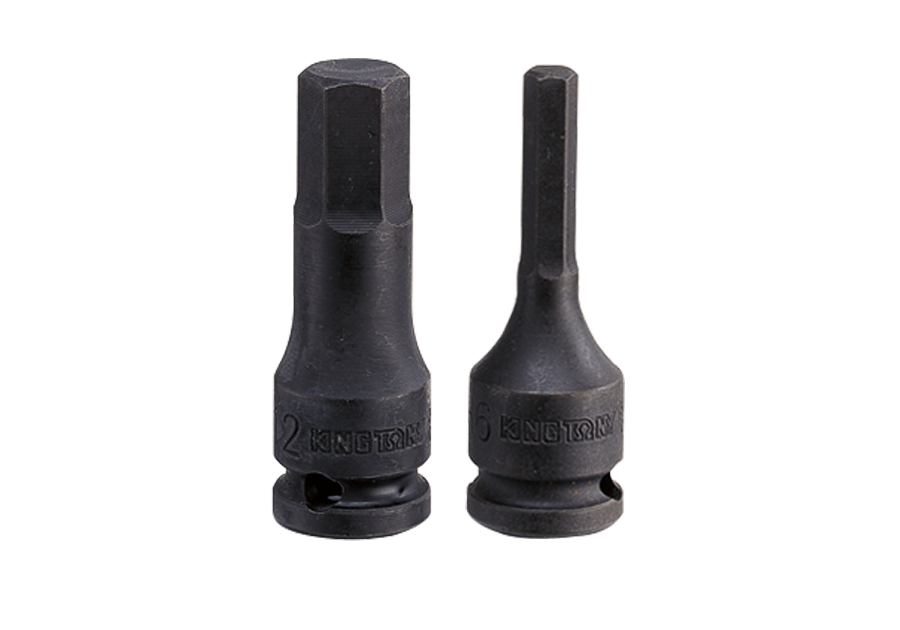 3055M.png 3/8" Drive Impact Hex Bit Socket 12 MM x 55MM Length - Image 1