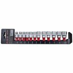 12PC 3/8" Drive 6PT Socket Set 8-19MM