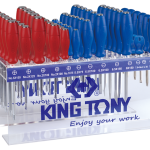 72PC Screwdriver Set Metric with Display Shelf