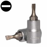 1/4" Drive Slotted Socket Bit 0.8 x 4 32MM Length