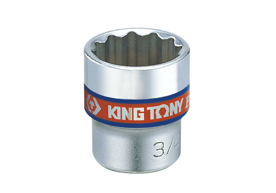 3330S.png 3/8" Drive Socket 1" 12PT Chrome - Image 1