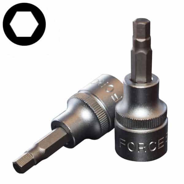 33405005-wbe-2-600x600-1.jpg 3/8" Drive Hex Socket Bit 5MM 50MM Length - Image 1