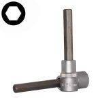 1/2" Drive Hex Socket Bit 10MM 100MM Length