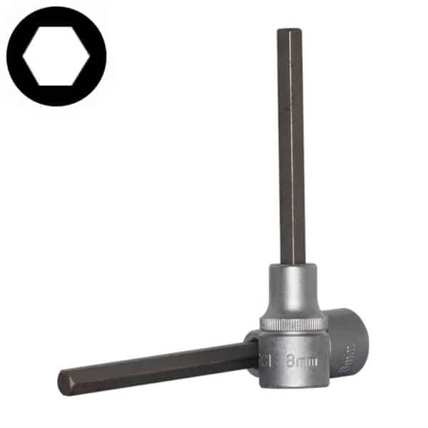 34411008-web-2-600x600-1.jpg 1/2" Drive Hex Socket Bit 8MM 110MM Length - Image 1