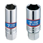 3/8" Drive Spark Plug Socket 21MM 6PT Rubber Insert