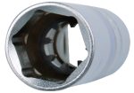 3/8" Drive 14mm Spark Plug Socket 6PT Rubber Insert - Image 3