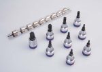 9PC 1/2" Drive Star Bit Socket Set with Rail - Image 3