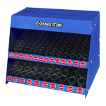 106PC 1/2" Drive Impact Socket Shelf Set SAE
