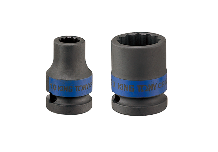 4530M.png 1/2" Drive Impact Socket 17MM 12PT Black - Image 1