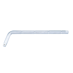 1/2" Drive L Handle 12-1/2" Chrome