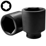 3/4" Drive 6PT Flank Deep Impact Socket 57MM 100MM Length