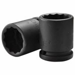 3/4" Drive 12PT Flank Impact Socket 31MM 54MM Length