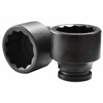 3/4" Drive 12PT Flank Impact Socket 46MM 63MM Length