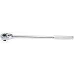 1/2" Drive PUSH REVERSIBLE RATCHET 10" KNURL CHROME