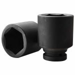 1" Drive 6PT Flank Deep Impact Socket 55MM 100MM Length