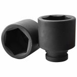 1" Drive 6PT Flank Deep Impact Socket 67MM 120MM Length