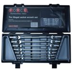 7PC Hinged Socket Wrench Set 6-19MM