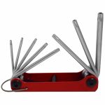 8PC Star Tamperproof Key Set Folding T9H-T40H