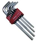 9PC Long Hex Key Set SAE 1/16"-3/8"
