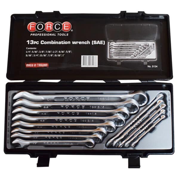 5134-web-2-600x600-1.jpg 13PC Combination Wrench Set 1/4"-1" - Image 1