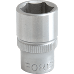 1/4" Drive 6PT Flank Socket 15/32" 25MM Length