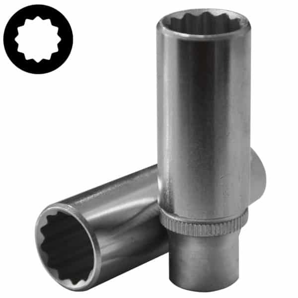 5295011-web-2-600x600-1.jpg 1/4" Drive 12PT Flank Deep Socket 11MM 50MM Length - Image 1