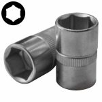 3/8" Drive 6PT Flank Socket 13MM 28MM Length