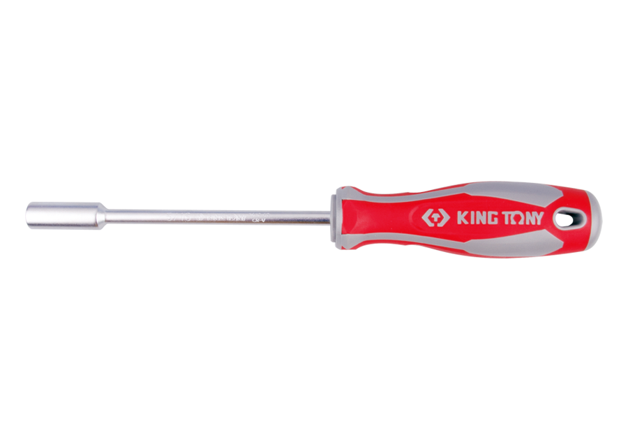 5450.png Nut Spinner 5/16″ Round Shank 125mm - Professional Chrome Vanadium Nut Driver - Image 1