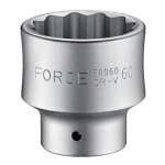 1" Drive 12PT Flank Socket 35MM 61MM Length