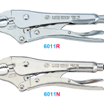 Locking Pliers Curved Jaw 10" Nickel