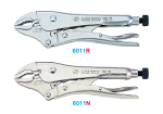 10" Lock Grip Pliers Curved Jaw With Cutter